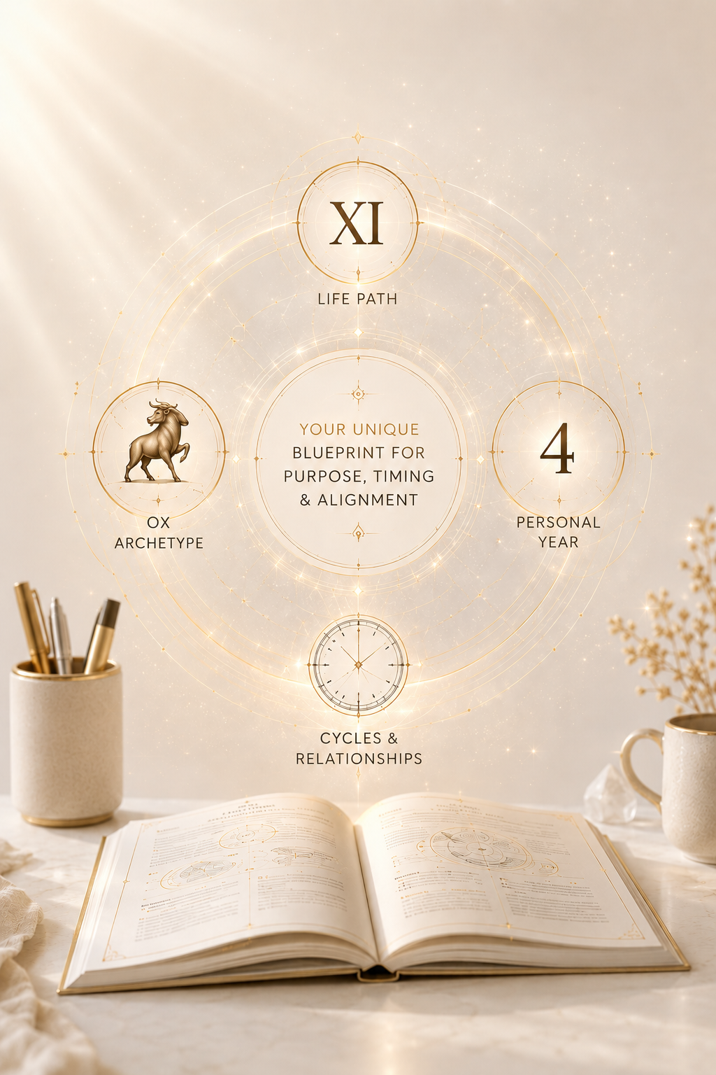 Personalized Astrology & Numerology Report | Aligned Atelier