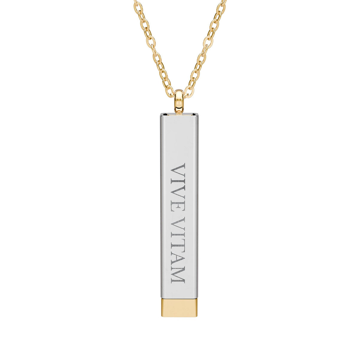 VIVE VITAM Hidden Message Necklace – Aligned Lifepath 33 Pendant
