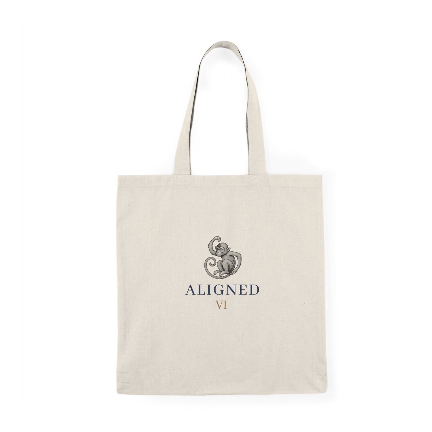 ALIGNED Monkey Tote — Lifepath 6 Canvas Bag