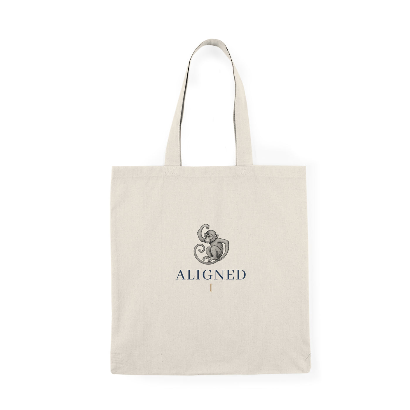 ALIGNED Monkey Tote — Lifepath 1 Canvas Bag