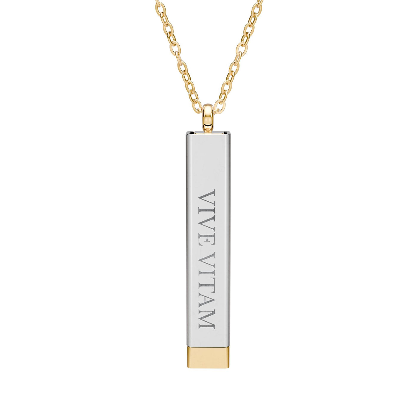 VIVE VITAM Hidden Message Necklace – Aligned Lifepath 5 Pendant